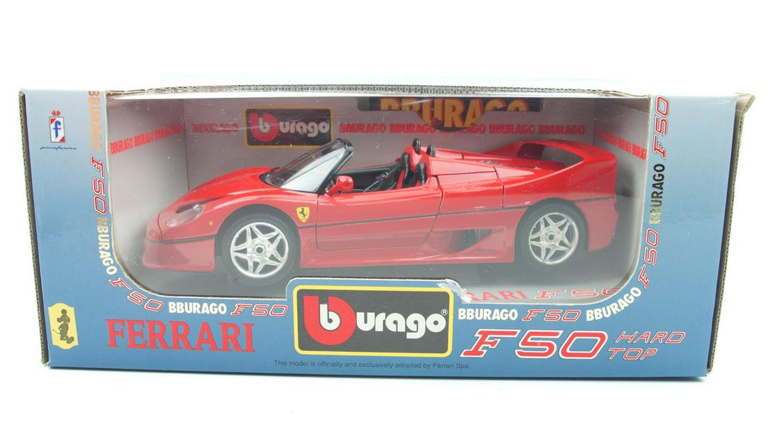 Bburago Ferrari F50 Spider Red 1:18 (1 of 5)