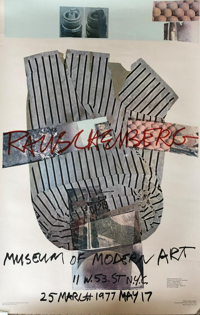 1976 Robert Rauschenberg Museum of Modern Art (1 of 3)