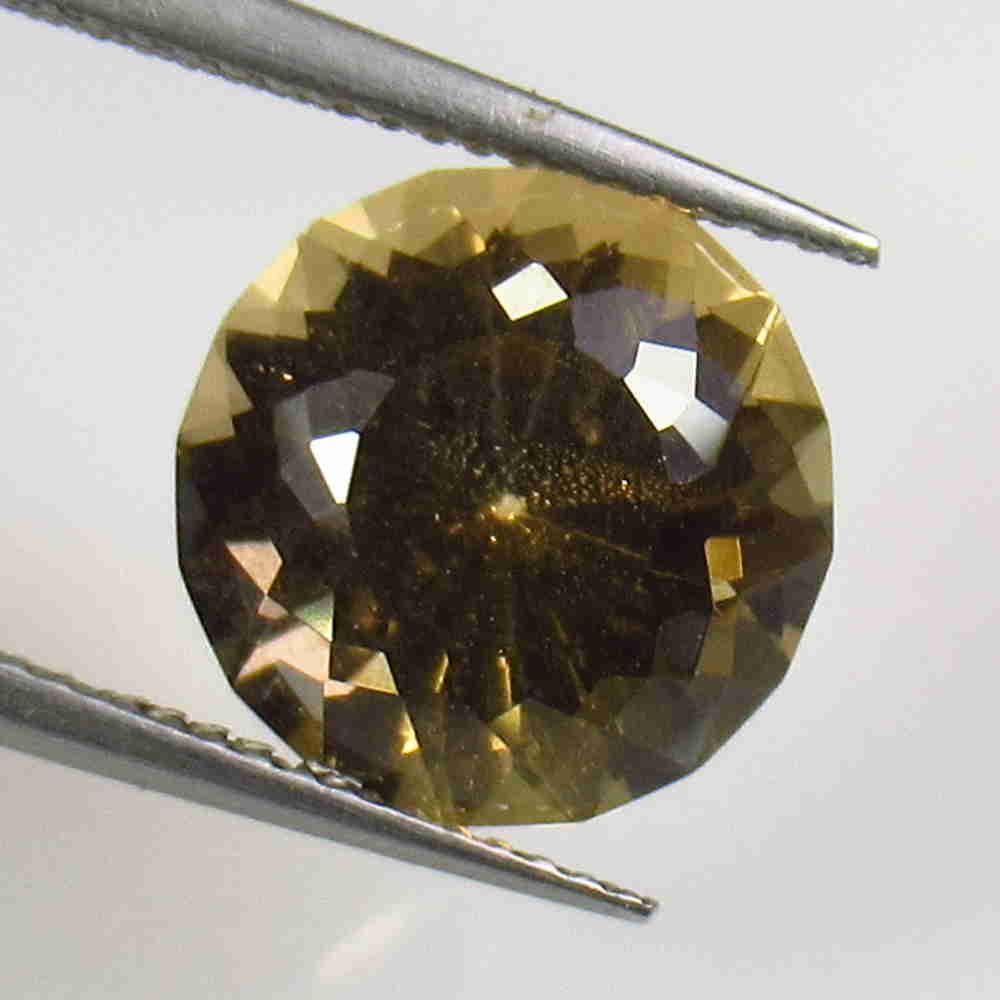 5.95 Ctw Natural Citrine Round Cut: No Reserve! Title: 5.95 Ctw Natural Citrine Round Cut Stone Clarity: VVS Gemstones: Citrine Carat Weights: 5.95 Size/Dimensions: 12.20 x 12.20 x 8.40 mm Additional Information: Excellent Round Cut / V