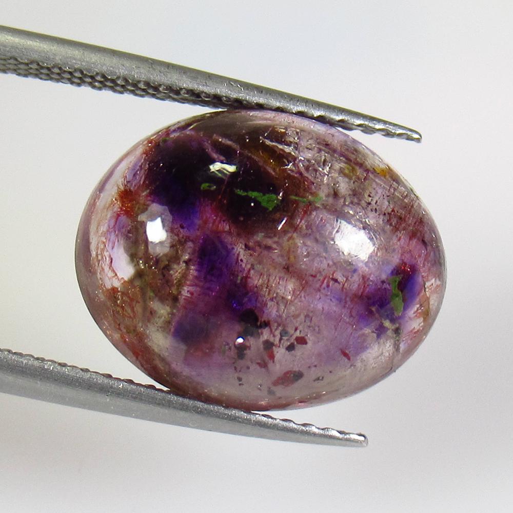 9.00 Ct Natural Rutile Amethyst Quartz Oval Cab (1 of 2)