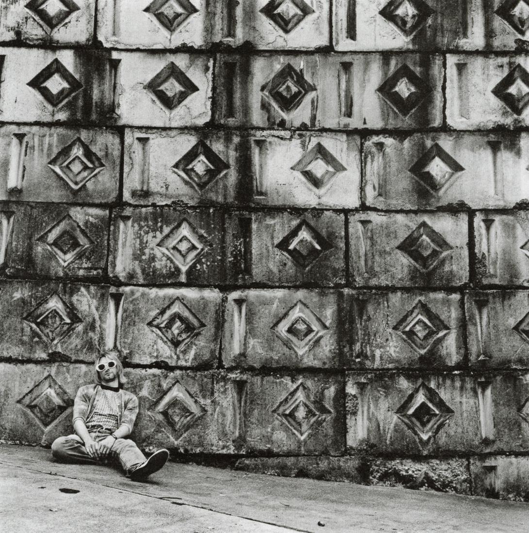 ANTON CORBIJN - Kurt Cobain, Seattle, 1993: Artist: Anton Corbijn Title: Kurt Cobain, Seattle, 1993 Medium: Photo Litho, 2018, Belgium Dimensions: 4.6x4.65" Description: Heat Wax Mounted on 8.5x11" Conservation Board Artist Bio: Anton Johannes