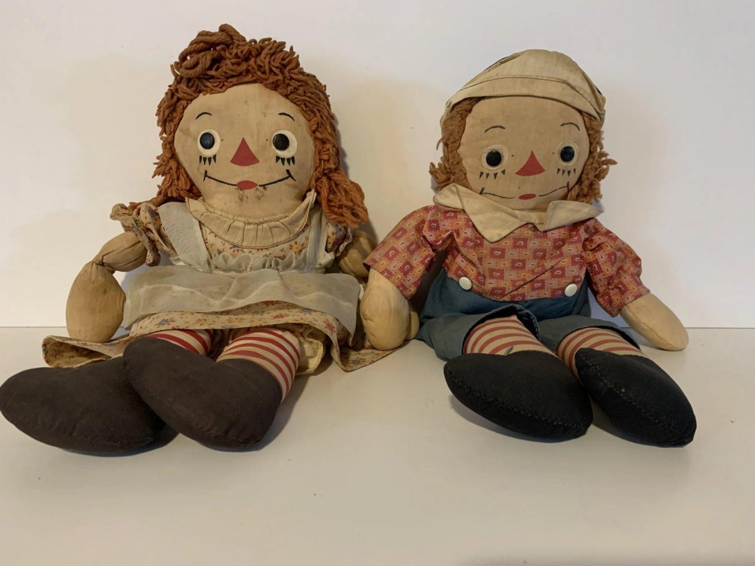Vintage Raggedy Ann and Andy 1940s Johnny Gruelle (1 of 9)