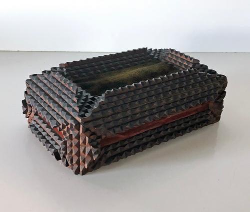 Tramp Art Box with Nice Cigar Labels (1 of 3)