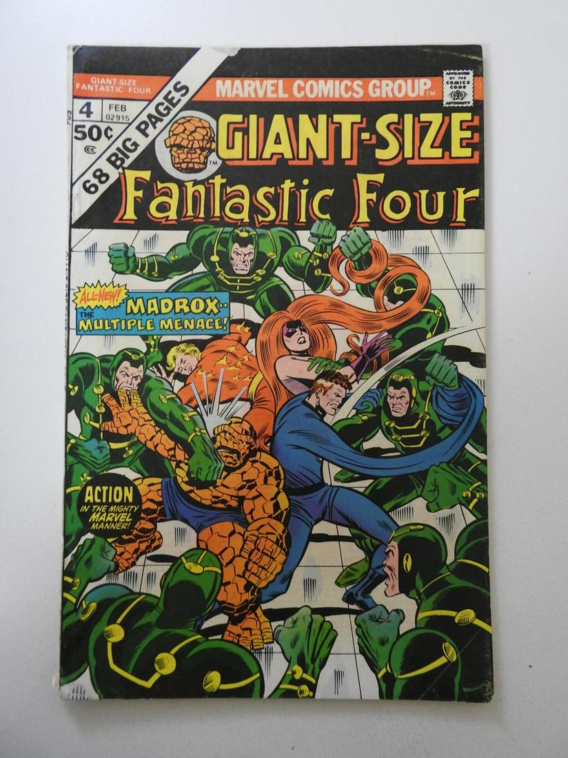 Giant-Size Fantastic Four #4 MVS intact! 1st appearance (1 of 2)