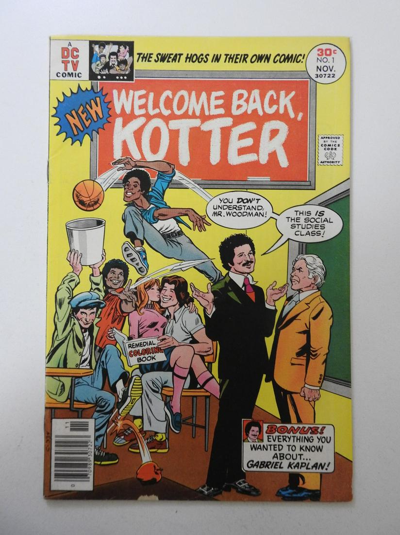 Welcome Back, Kotter #1: No Reserve! Welcome Back, Kotter #1 - VG Shipping: Domestic: Flat-rate of $9.99 (1-8 items) or $19.99 (9+ items )to anywhere within the contiguous U.S. International: Foreign shipping rates are determ