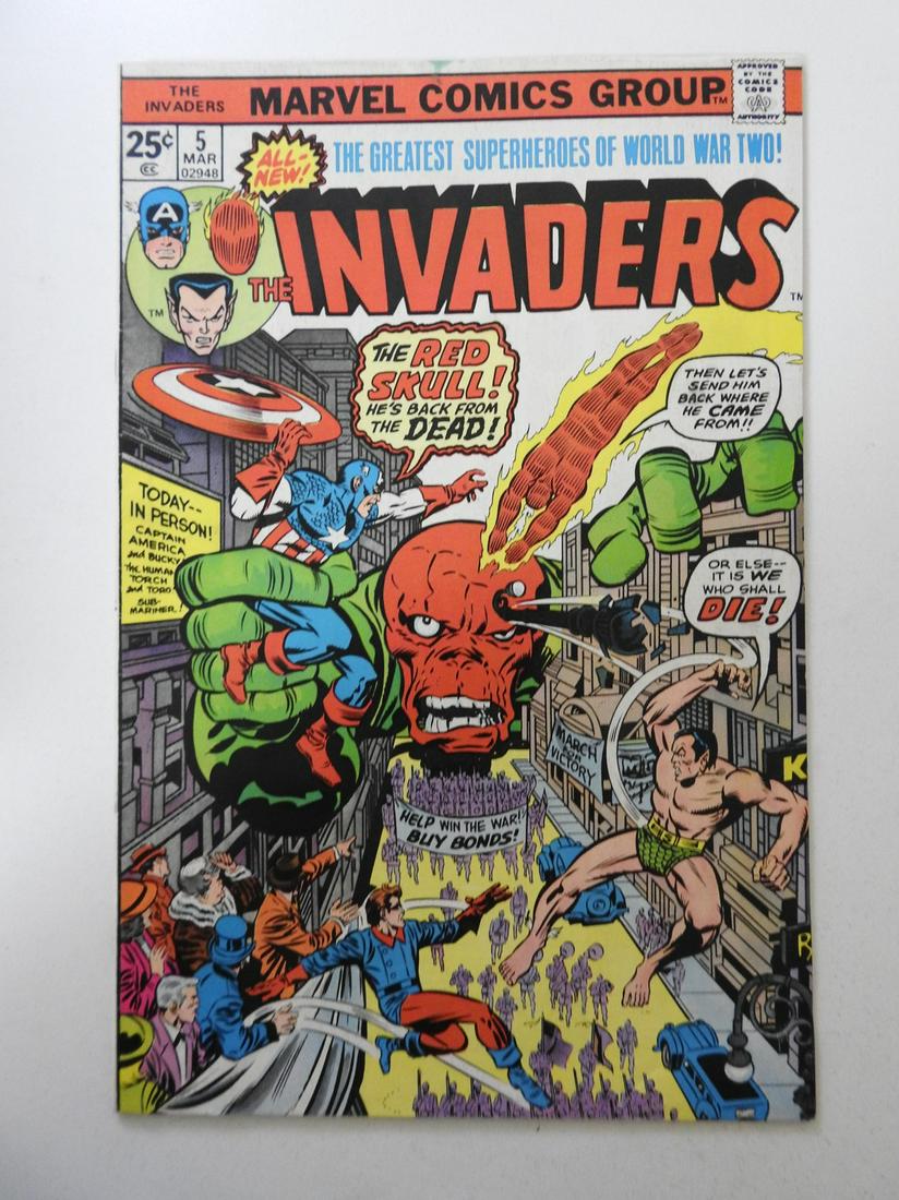Invaders #5: No Reserve! Invaders #5 - FN Shipping: Domestic: Flat-rate of $9.99 (1-8 items) or $19.99 (9+ items )to anywhere within the contiguous U.S. International: Foreign shipping rates are determined by dest