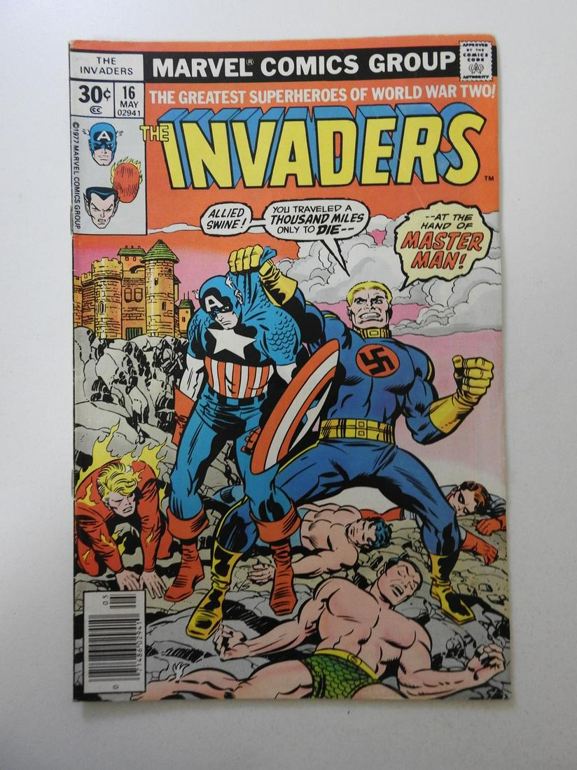 Invaders #16: No Reserve! Invaders #16 - VG Shipping: Domestic: Flat-rate of $9.99 (1-8 items) or $19.99 (9+ items )to anywhere within the contiguous U.S. International: Foreign shipping rates are determined by des