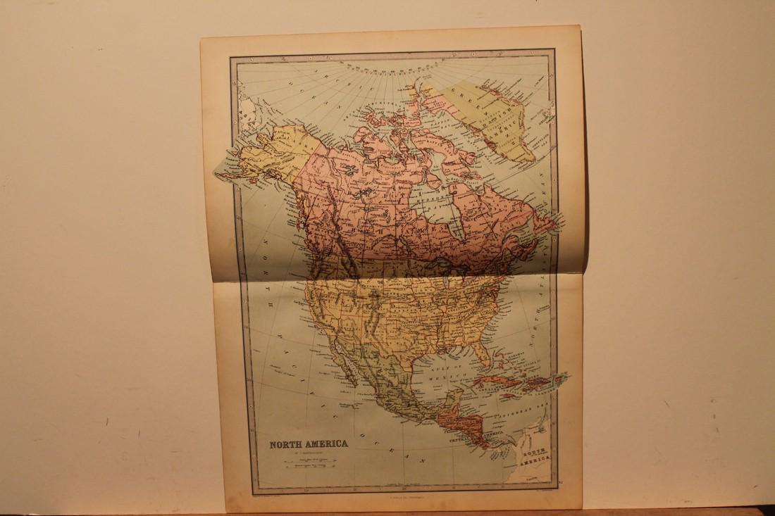 1873 North America Map (1 of 2)