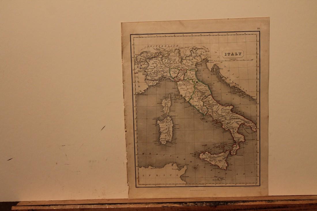 1859 Italy Map (1 of 3)