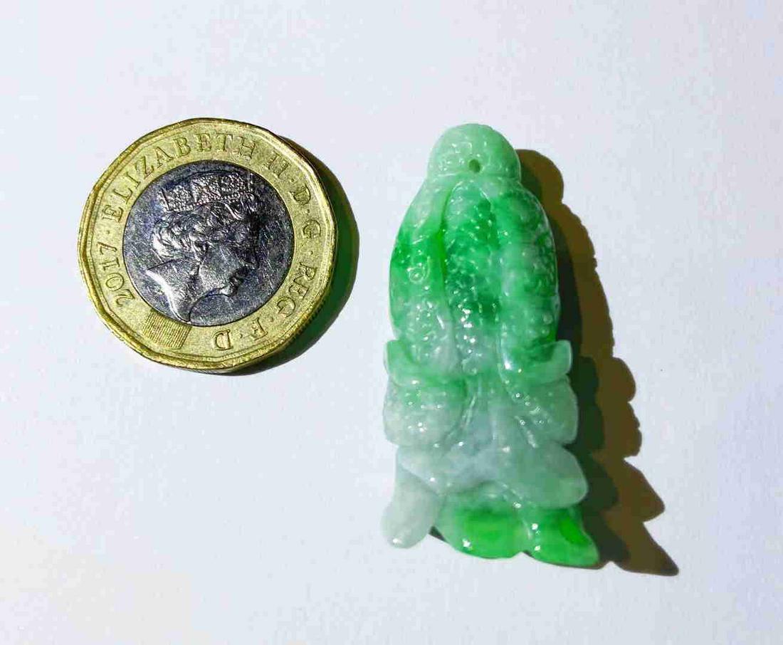 Apple Green Jadeite Jade (Type A) Carving Chinese (1 of 9)