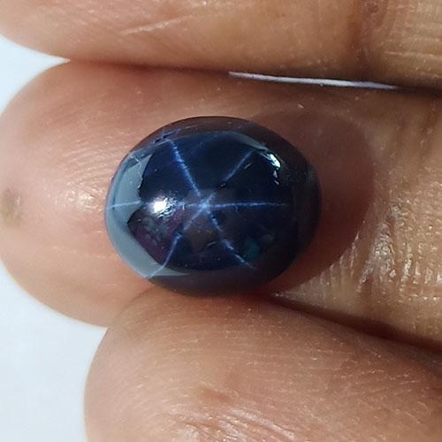 4.25 CTS NATURAL DIFFUSION 6 RAY BLUE STAR SAPPHIRE (1 of 8)