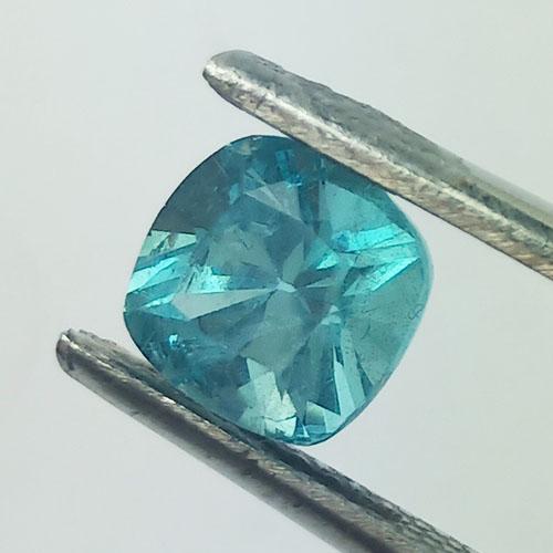 1.30 CTS NATURAL APATITE CUSHION GOOD COLOR LOOSE (1 of 6)