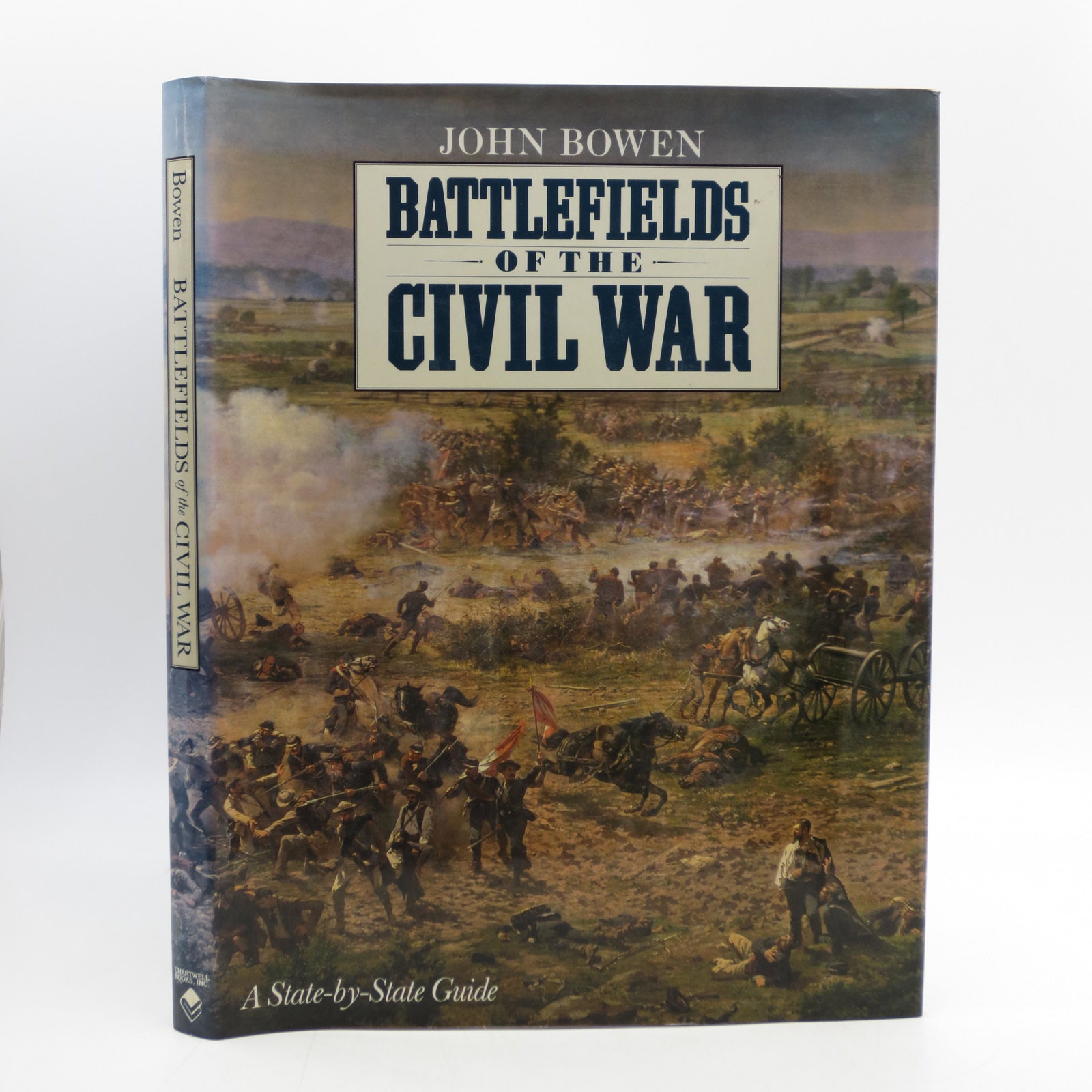 Battlefields of the Civil War: Title: Battlefields of the Civil War Description: Near fine brown cloth backed boards, hardcover, in near fine pictorial dust jacket. Very slight shelf wear. Profusely illustrated. This book would mak