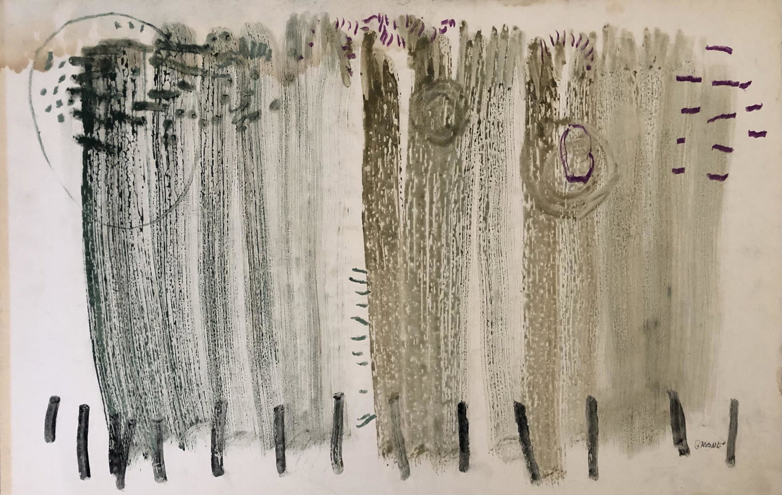 Charles Gassner (1915-1977)- 1960's orginal work (1 of 3)