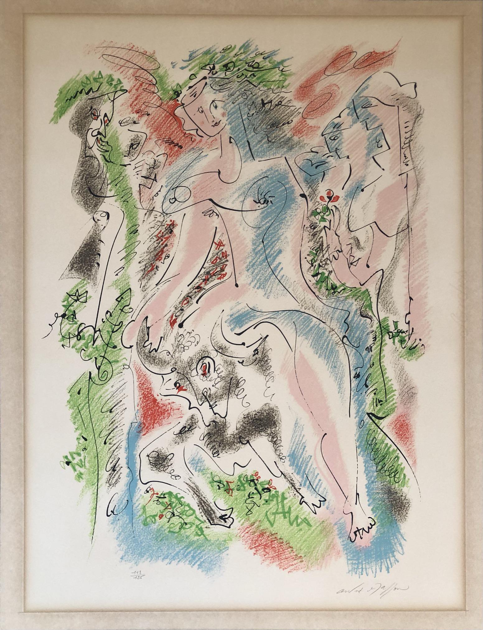 Andre Masson-Signed Lithograph (1 of 5)