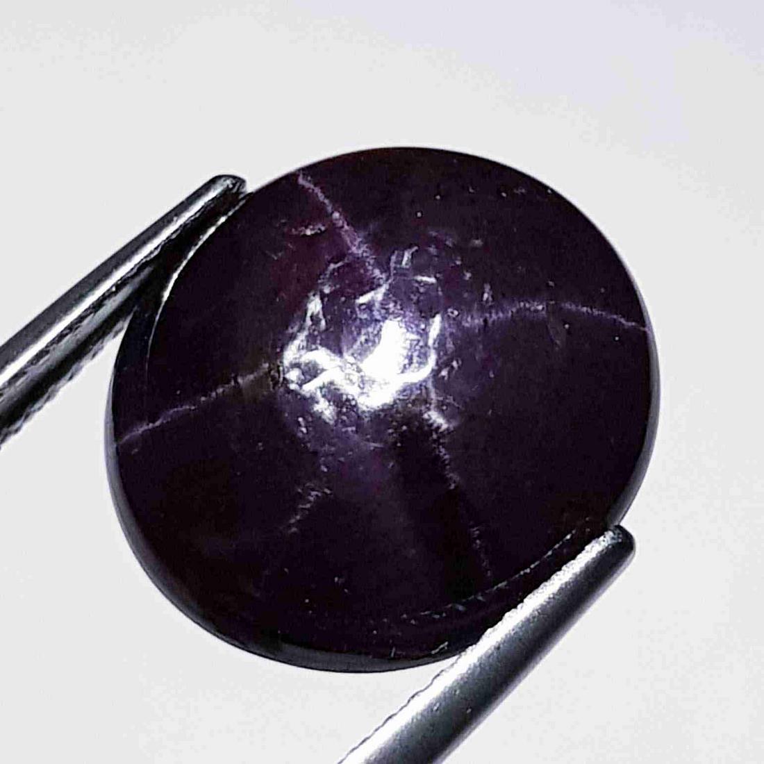 Natural Four Ray Star Garnet 22.22 ct (1 of 5)