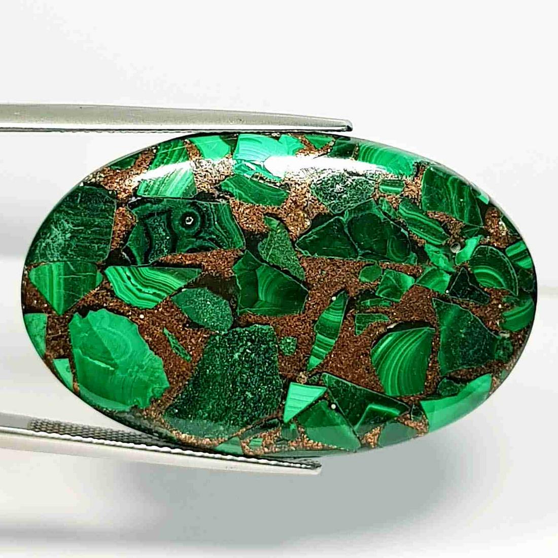 48.83 ct Copper Malachite (1 of 5)