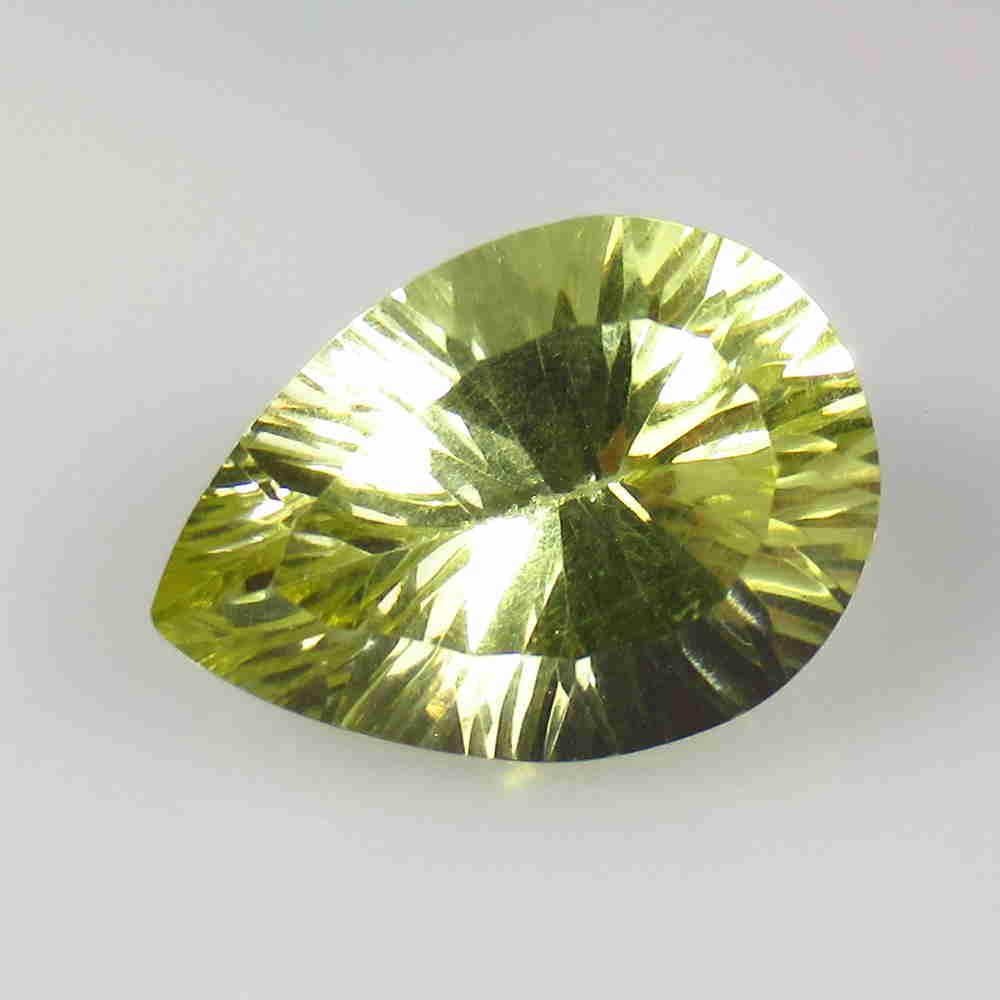 11.08 Ctw Natural Lemon Quartz Concave Cut: No Reserve! Title: 11.08 Ctw Natural Lemon Quartz Concave Cut Stone Clarity: VVS Gemstone: Lemon Quartz Carat Weight: 11.08 Size/Dimensions: 17.80 x 12.80 x 9.50 mm Additional Information: Good Luster