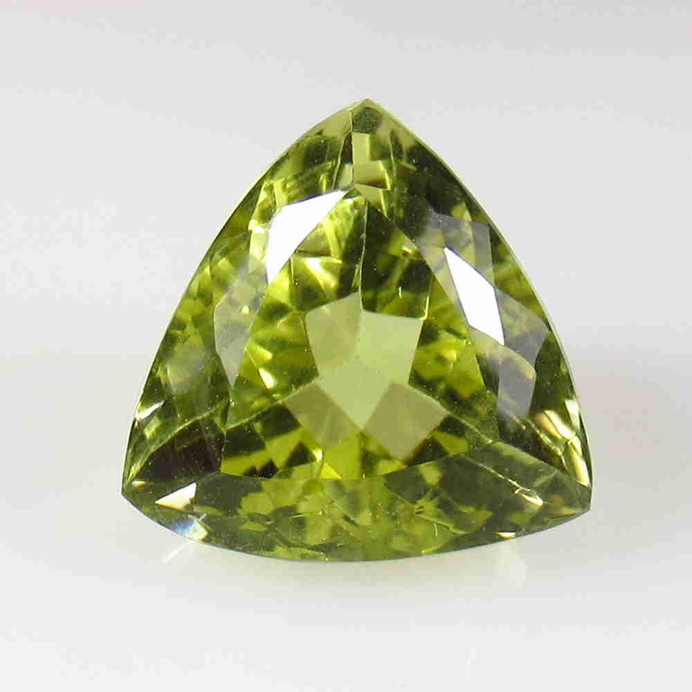 8.58 Ctw Natural Lemon Quartz Trillion Cut: No Reserve! Title: 8.58 Ctw Natural Lemon Quartz Trillion Cut Stone Clarity: VVS Gemstone: Lemon Quartz Carat Weight: 8.58 Size/Dimensions: 12.60 x 12.60 x 10.00 mm Additional Information: Good Luster
