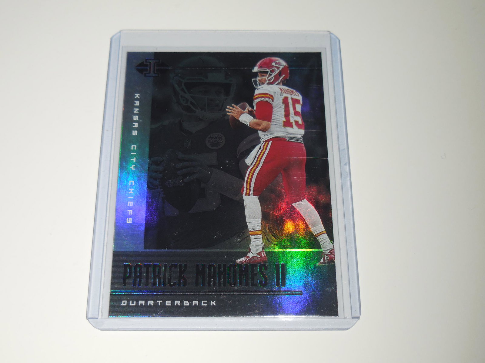 2019 PANINI ILLUSIONS PATRICK MAHOMES HOLOFOIL PRISM (1 of 2)