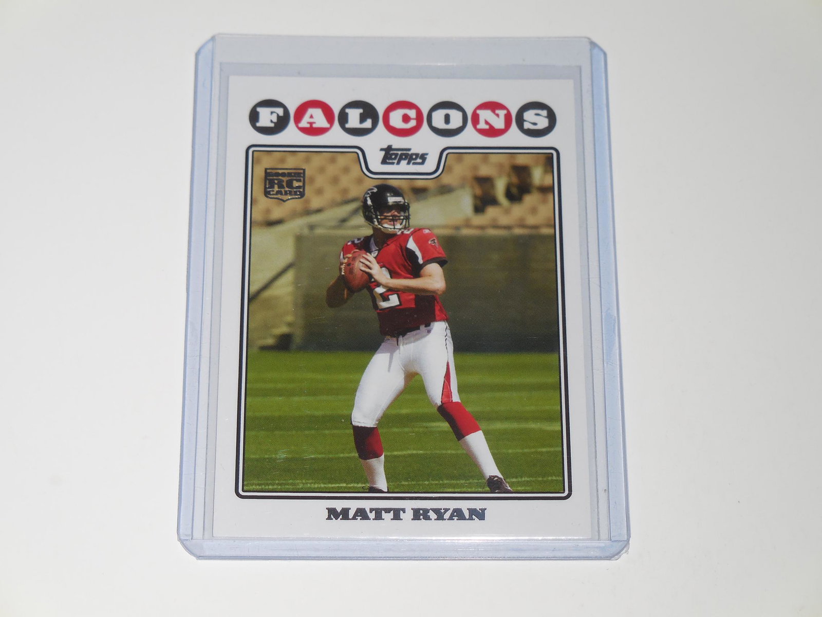 2008 TOPPS #331 MATT RYAN ROOKIE CARD (1 of 2)