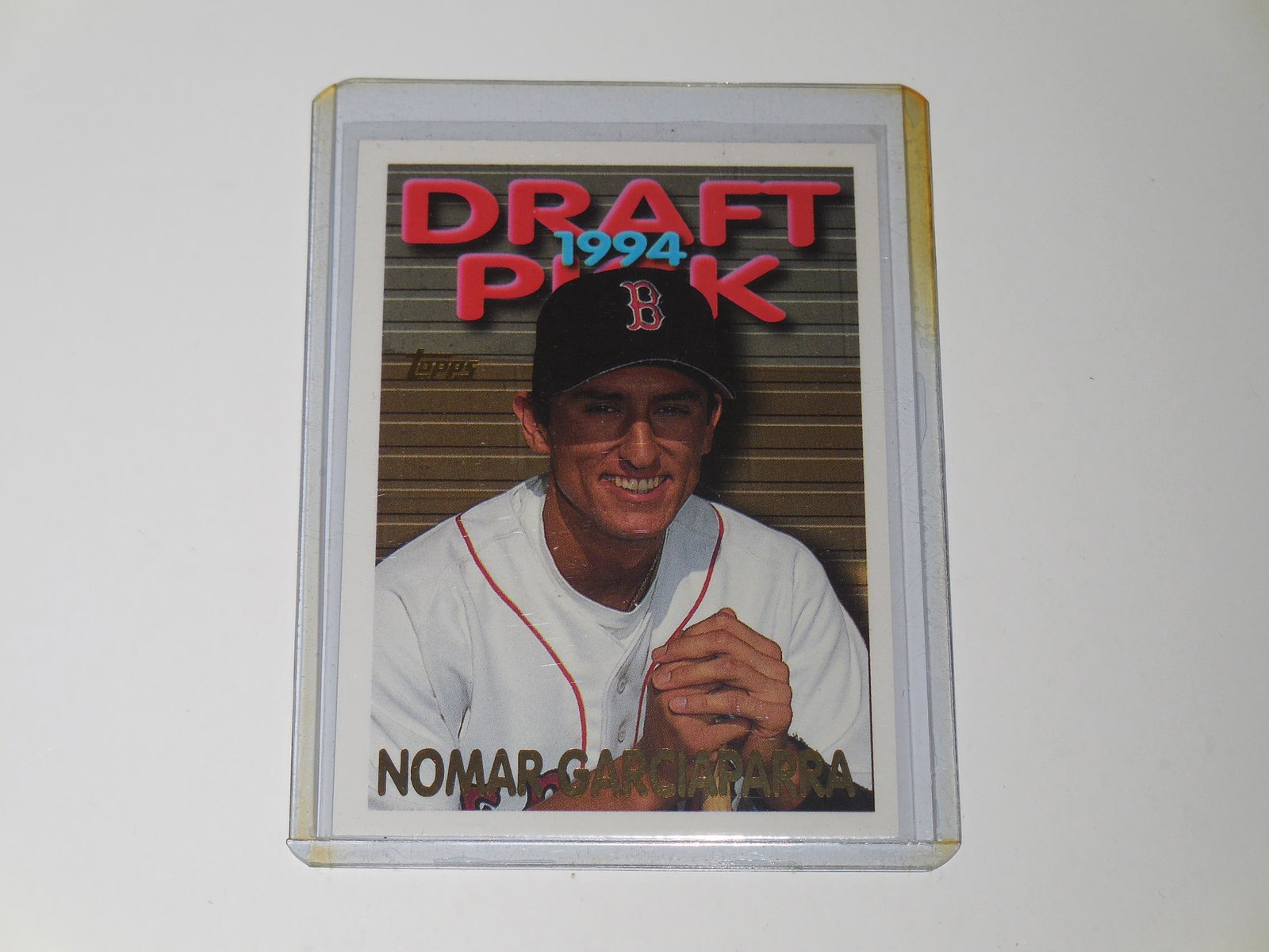 1995 TOPPS NOMAR GARCIAPARRA ROOKIE CARD (1 of 2)