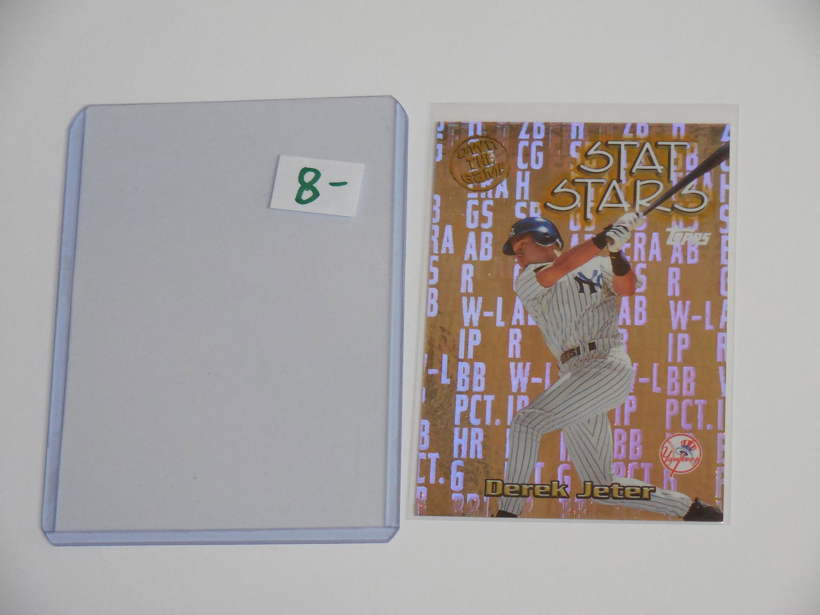 2000 TOPPS DEREK JETER OWN THE GAME HOLOFOIL (1 of 3)