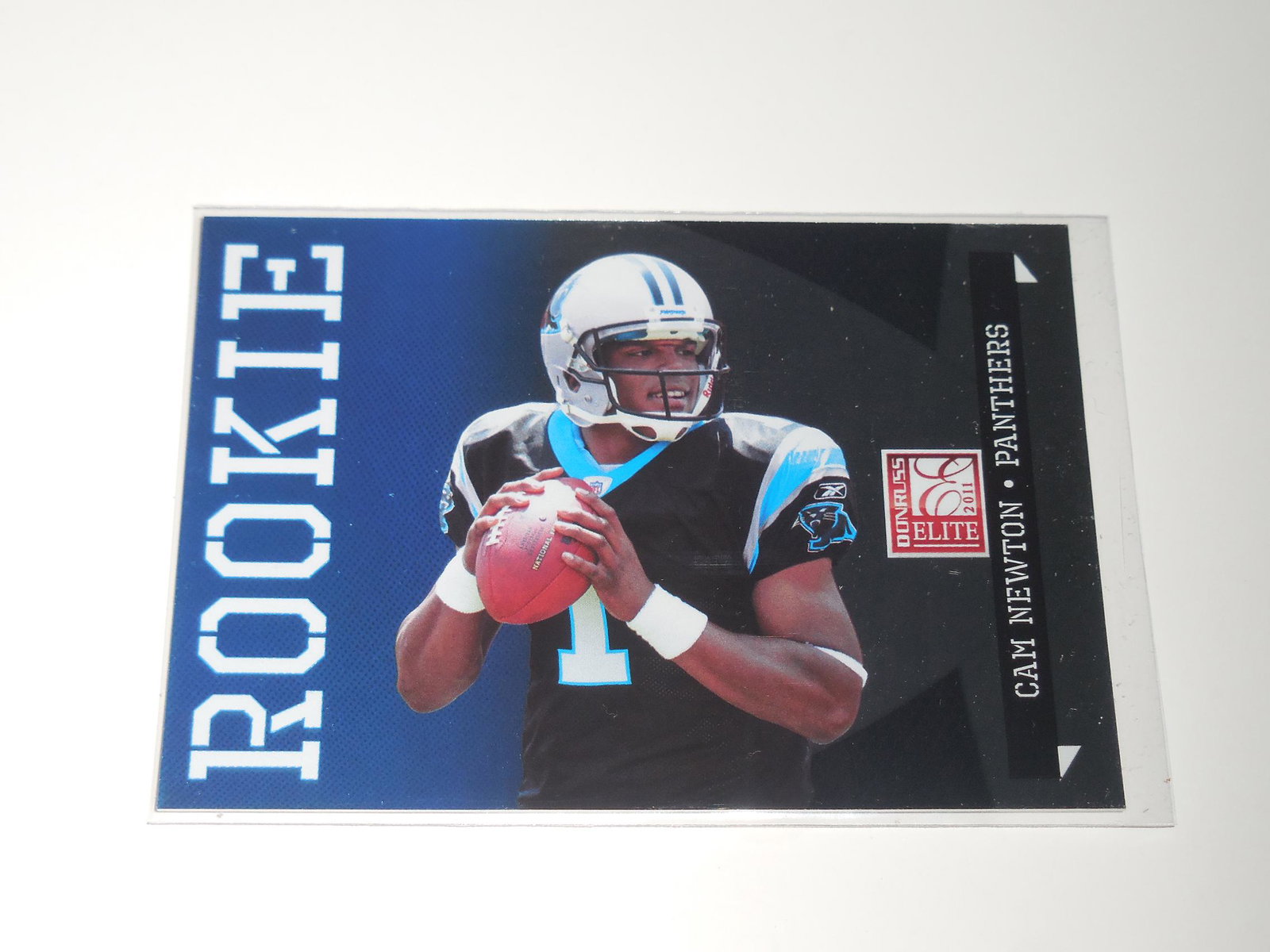 2011 DONRUSS ELITE CAM NEWTON ROOKIE CARD #'D 403/999 (1 of 2)
