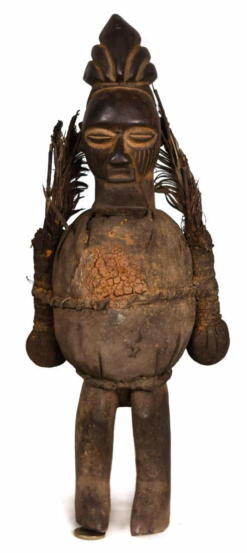Matomba Figure – Plant fibre, Wood – Teke (1 of 8)