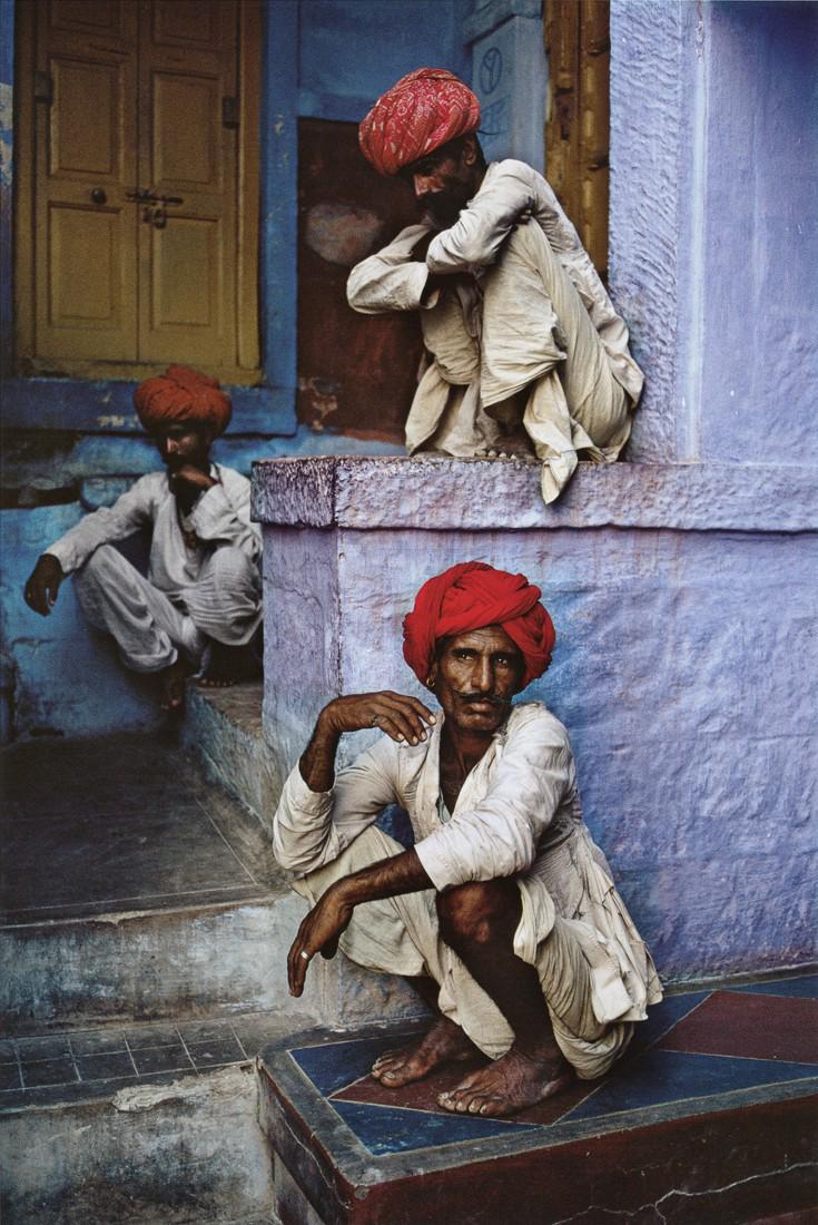 STEVE MCCURRY - Three Men, Jodhpur, India, 1996 (1 of 1)