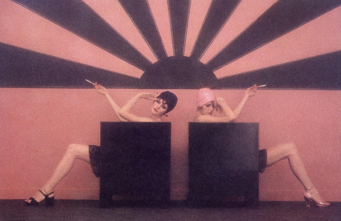 SARAH MOON - Vogue, France, 1973: Artist: Sarah Moon Title: Vogue, France, 1973 Medium: Photo Litho, 1981, Switzerland Dimensions: 8.3x5.4" Description: Heat Wax Mounted on 8.5x11" Conservation Board Artist Bio: Sarah Moon (1941) prev