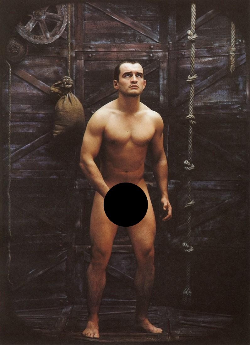 PIERRE & GILLES - Gaspard Stephane - Butet, 1998: Artist: Pierre & Gilles Title: Gaspard Stephane - Butet, 1998 Medium: Photo Litho, 1999, Spain Dimensions: 5.5x7.6" Description: Heat Wax Mounted on 8.5x11" Conservation Board Artist Bio: Pierre Commo
