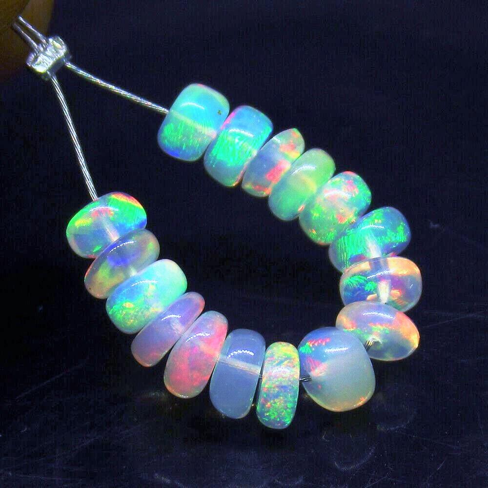 Natural Ethiopian Fire Opal Beads Untreated (1 of 2)