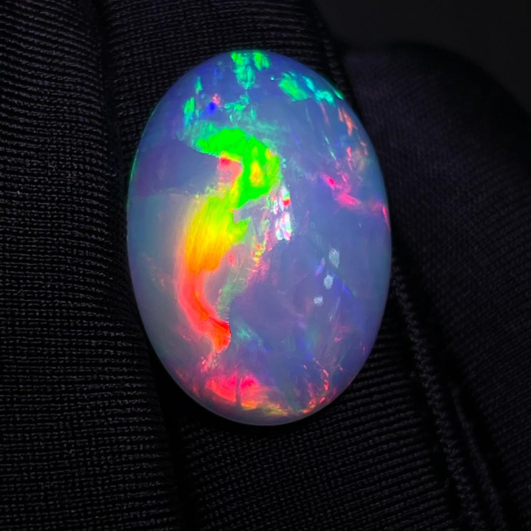Natural Oval Cut 10.31 Carats Opal Loose Gemstone (1 of 9)