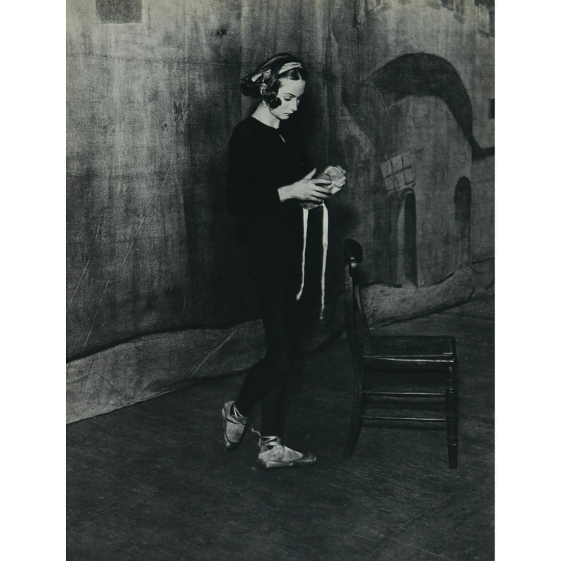 BILL BRANDT - Ballet Dancer: Artist: BILL BRANDT Print Title: Ballet Dancer Medium: Sheet-fed Gravure Printing Date: 1930's Printed in France Image size approx. 11.5 x 9 inches Bill Brandt (1904-1983) was a British photographer a
