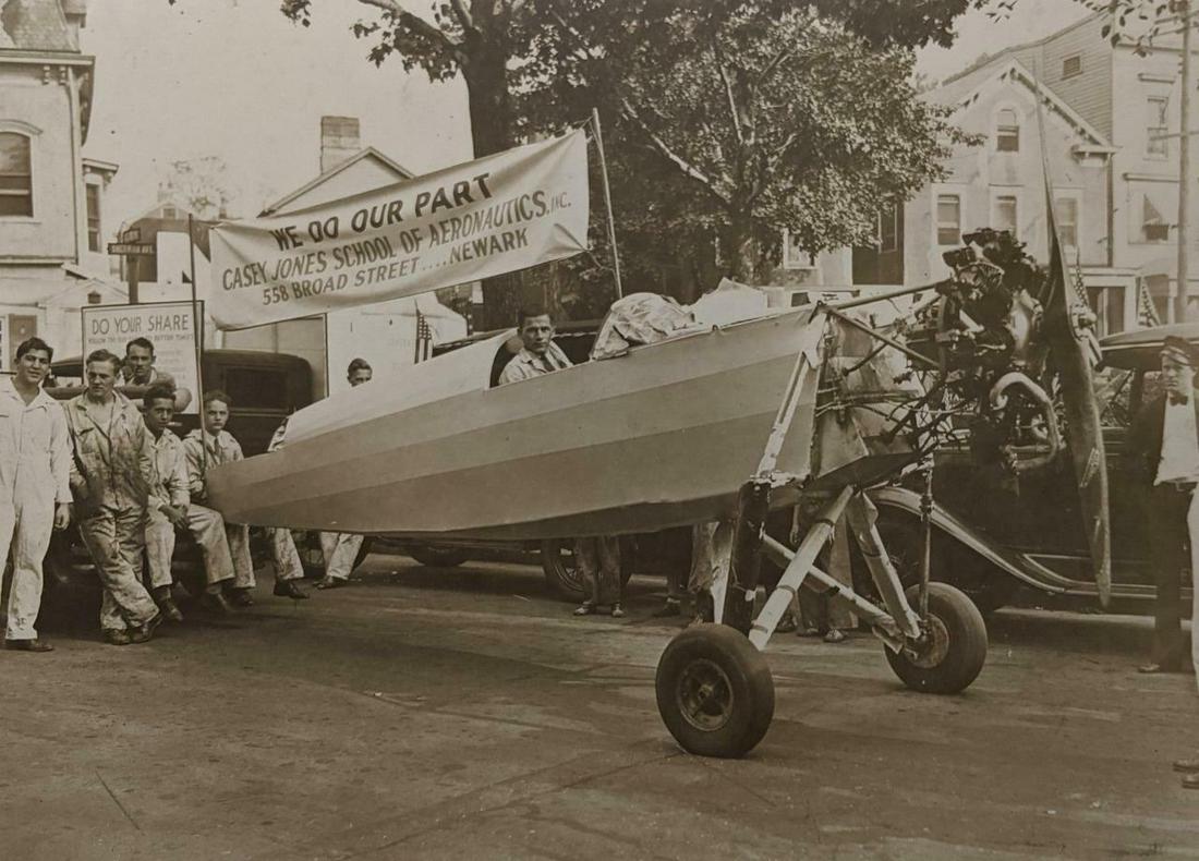 c1930s PHOTO, CASEY JONES SCHOOL of AERONAUTICS Newark (1 of 8)