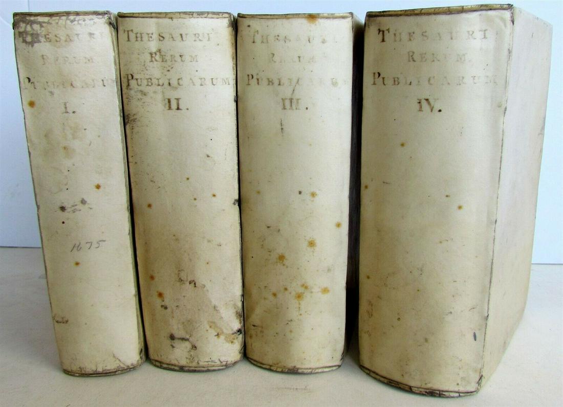 1675 HISTORY of WORLD'S PUBLIC EVENTS 4 VOLUMES by (1 of 12)