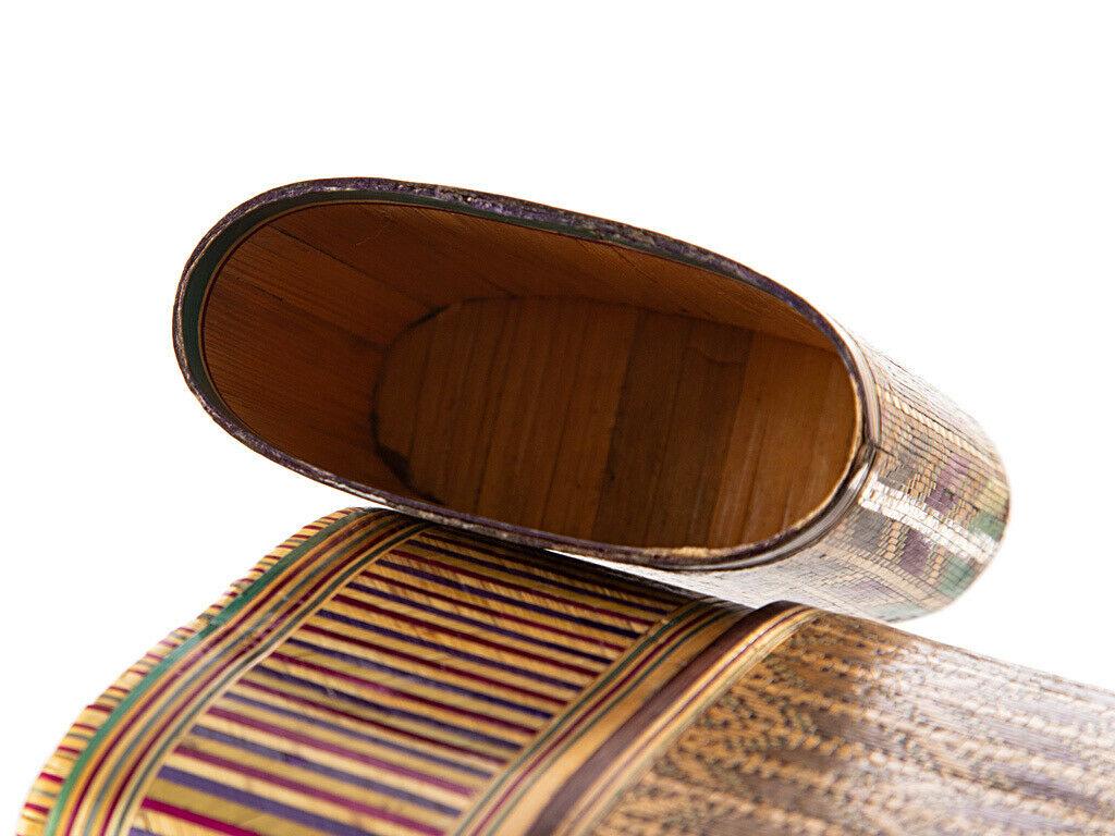 Napoleonic Prisoner of War Straw Work Cigar Holder