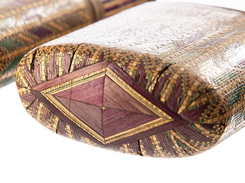 Napoleonic Prisoner of War Straw Work Cigar Holder