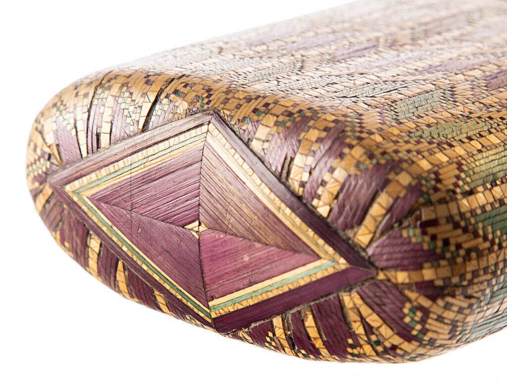 Napoleonic Prisoner of War Straw Work Cigar Holder