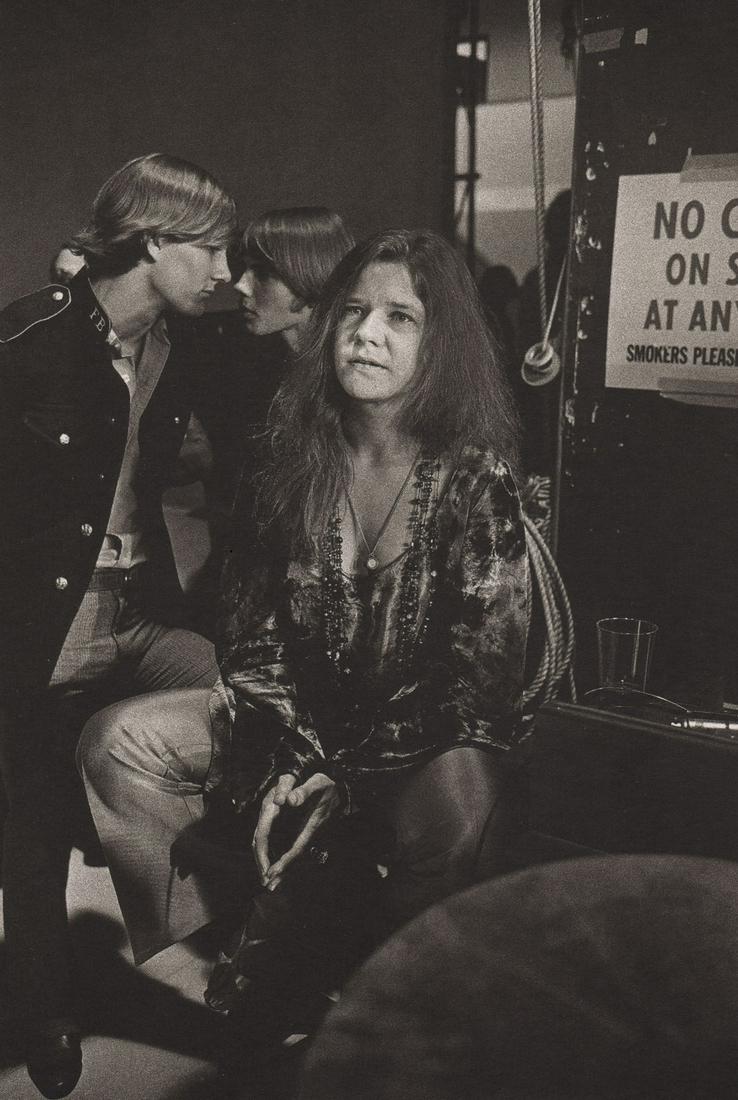 TERRY O’NEILL - Janis Joplin backstage, 1971 (1 of 1)