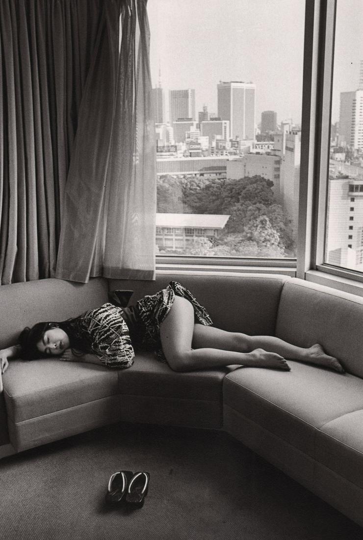 JEANLOUP SIEFF- Japonais, Tokyo, 1994: Artist: JEANLOUP SIEFF Print Title: Japonais, Tokyo, 1994 Medium: Duotone Photoengraving Printed 1990’s in Italy Image size (inches) approx. 10.5 x 7” Jeanloup Sieff (1933-2000) was a French photo