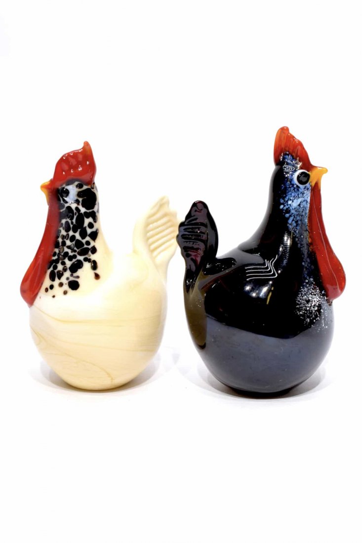 Murano glass Kitchen set ( 2 pieces ) (1 of 5)