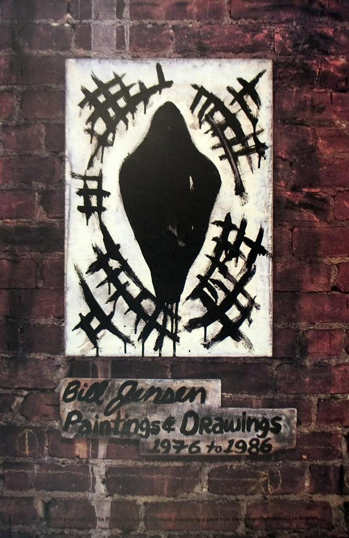 Bill Jensen - Paintings and Drawings 1976-1986 - 1968: Paintings and Drawings 1976-1986 by Bill Jensen, 1968 Unsigned Offset Lithograph. Paper size is 34.25 x 22.25 inches, with an image size of 34.25 x 22.25 inches. The Offset Lithograph is from an unkno