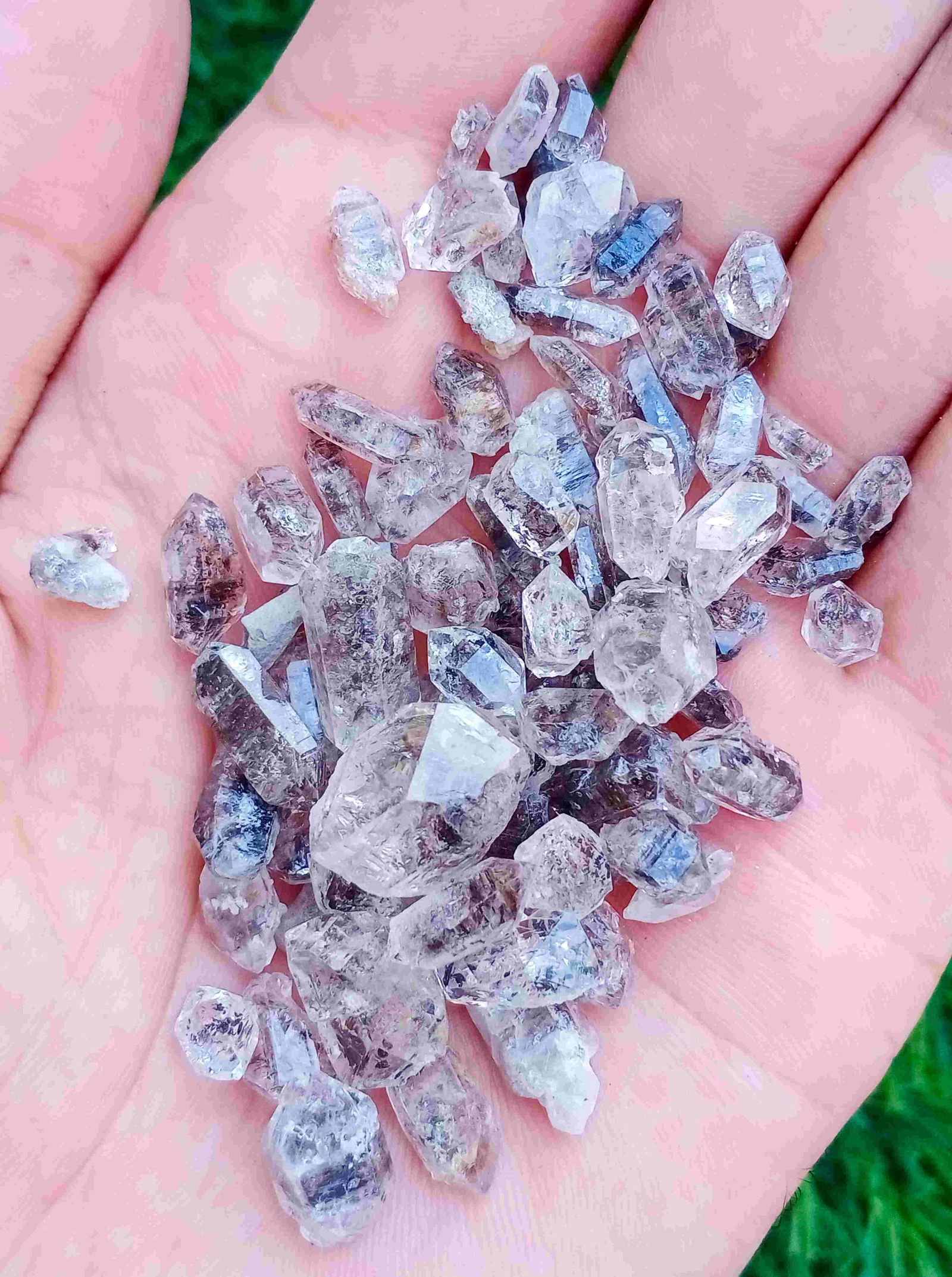 Natural & unheated~ Herkimer Diamond Quartz Crystal Lot (1 of 7)
