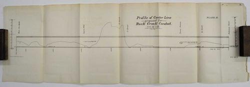 Plat showing proposed improvements along the line of: Publication Date: 1894Title: Plat showing proposed improvements along the line of Rock CreekHeight (inches): 10.25Width (inches): 7.3 Sheets 1 through 5 of small charts of the proposed Rock Creek
