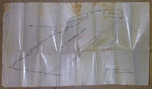 Untitled. [H.T. Holmes Lot. Area 15 85/100 Acres. (1 of 1)