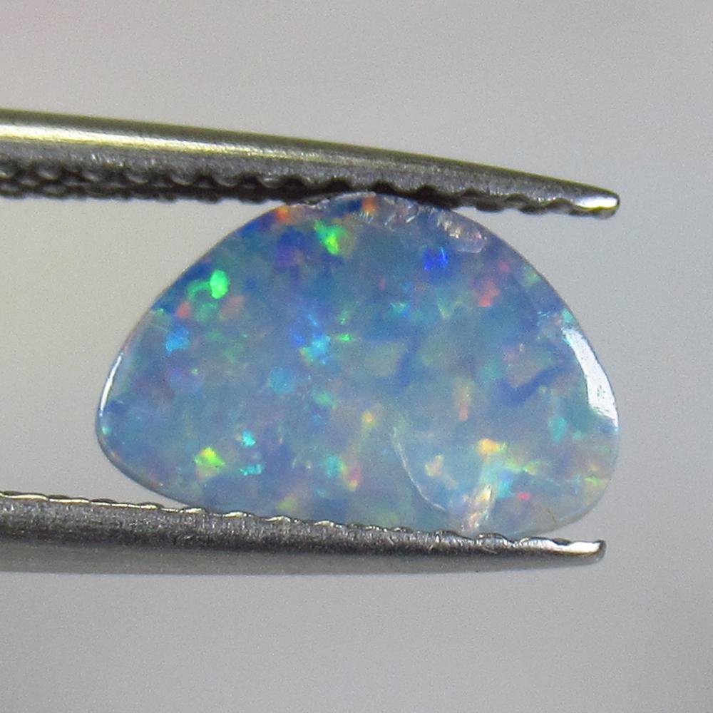 1.35 Ct Natural Australian Doublet Opal Oval Cabochon (1 of 2)