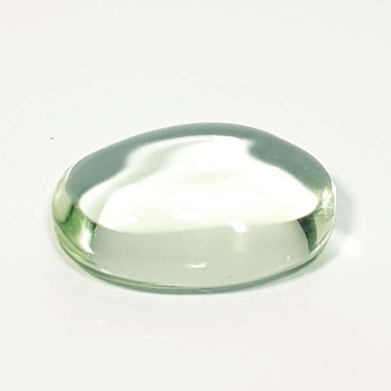 Natural Green Amethyst Oval Cabochon 9.90 Ct (1 of 5)