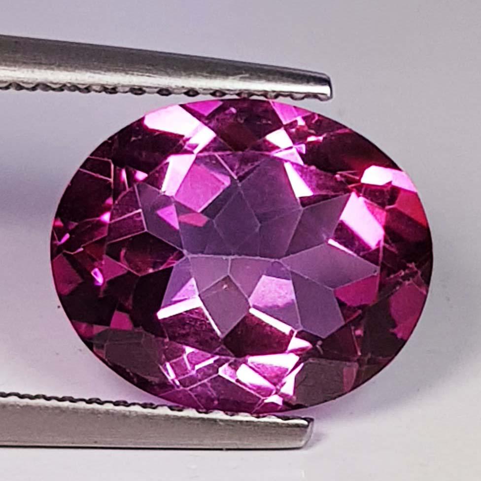 5.40 Ct Natural Pink Topaz Oval Cut (1 of 5)